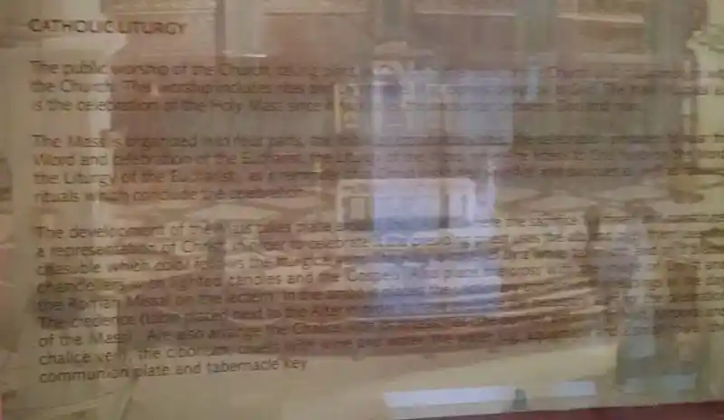 Crucifix. Catholic Liturgy